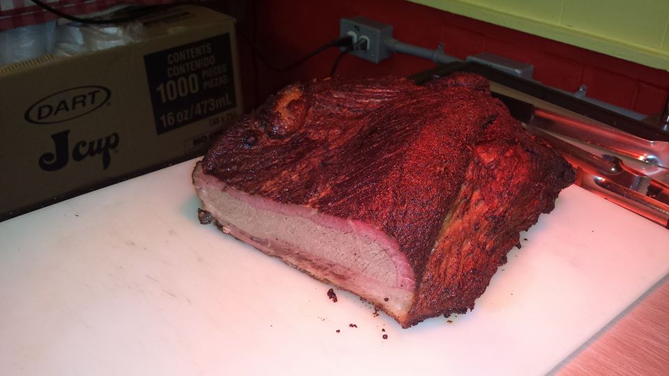 Ron Swanson would get teary-eyed looking at this delicious hunk of meat.