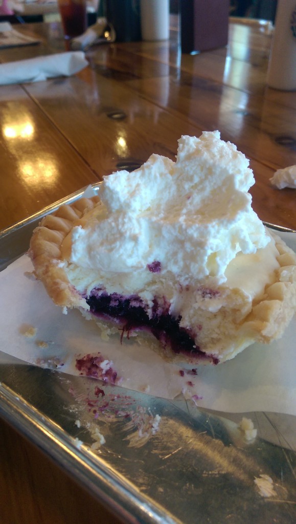 This definitely had a different name than "blueberry cream pie" but I can't for the life of me think of what it was. 