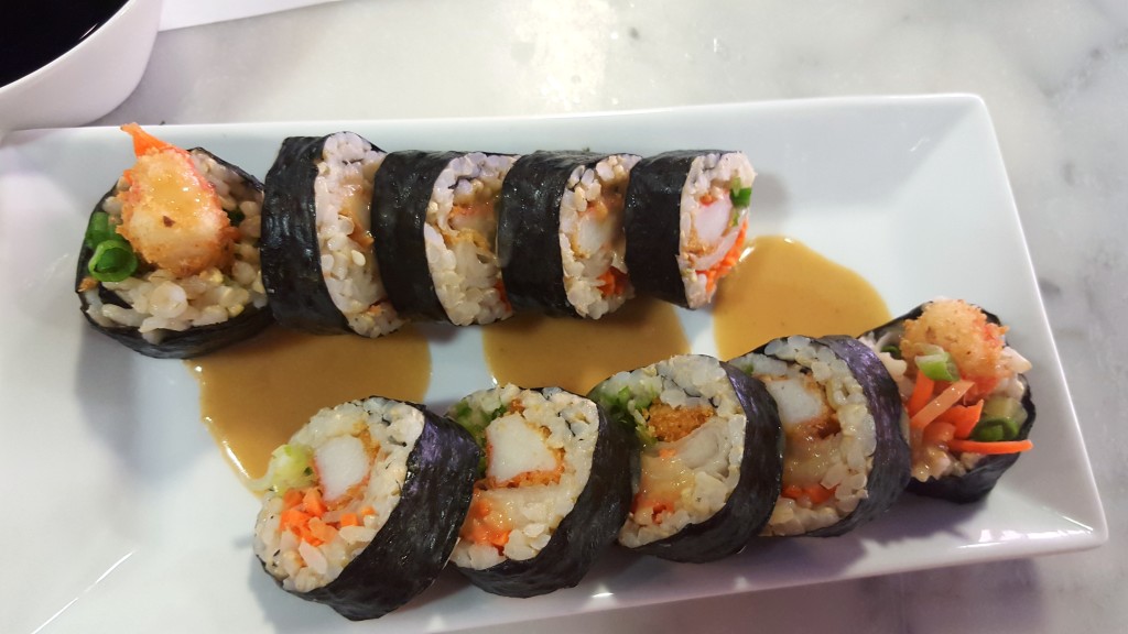 Coconut + Crab + Sushi = Tastiness 