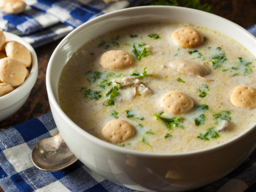 Easy Oyster Stew Recipe - Blessed Beyond Crazy